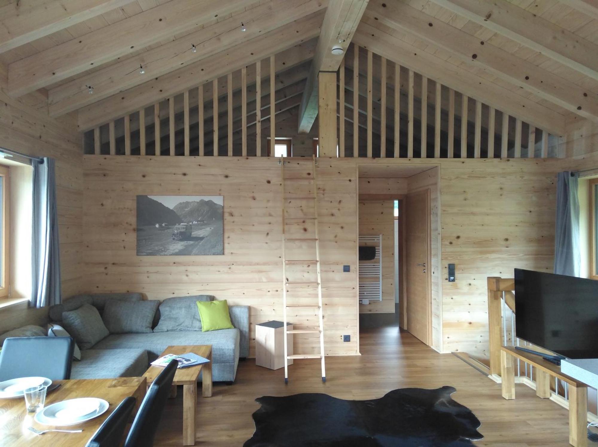 Walser Berg Chalets รีซแลร์น ภายนอก รูปภาพ